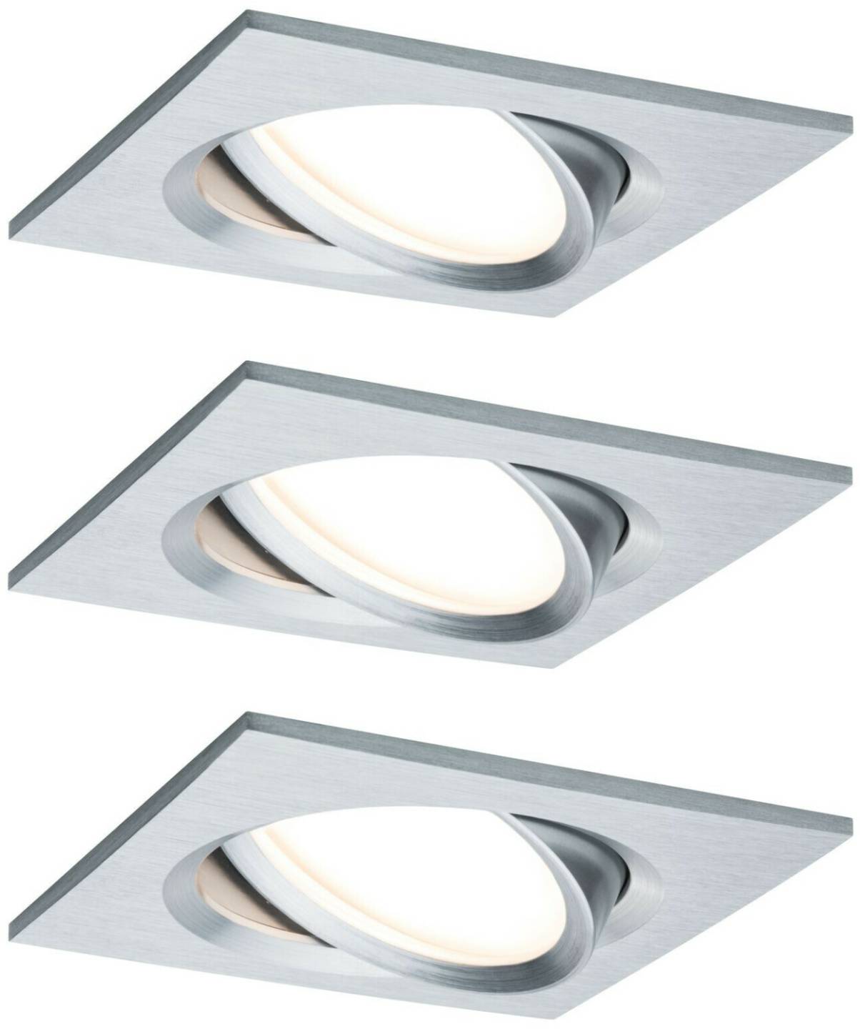 Focos empotrables Paulmann LED Nova Plus 3x6,8W Coin IP23 Dim 936.80